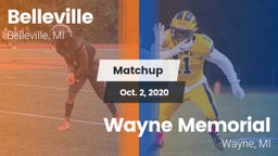 Matchup: Belleville vs. Wayne Memorial  2020