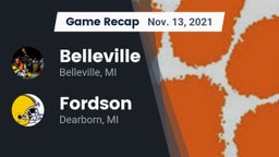 Recap: Belleville  vs. Fordson  2021