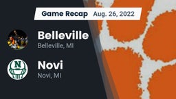 Recap: Belleville  vs. Novi  2022