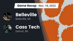 Recap: Belleville  vs. Cass Tech  2022
