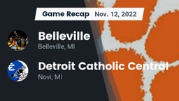 Recap: Belleville  vs. Detroit Catholic Central  2022