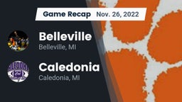 Recap: Belleville  vs. Caledonia  2022