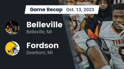 Recap: Belleville  vs. Fordson  2023