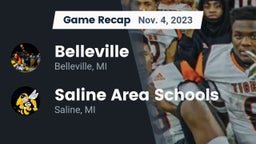 Recap: Belleville  vs. Saline Area Schools 2023