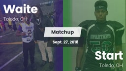 Matchup: Waite vs. Start  2018