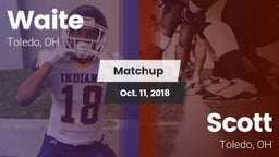 Matchup: Waite vs. Scott  2018