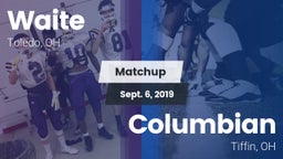 Matchup: Waite vs. Columbian  2020