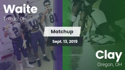 Matchup: Waite vs. Clay  2020