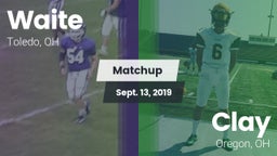 Matchup: Waite vs. Clay  2019