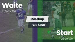 Matchup: Waite vs. Start  2019