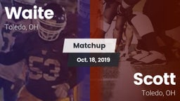 Matchup: Waite vs. Scott  2019