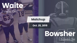 Matchup: Waite vs. Bowsher  2019