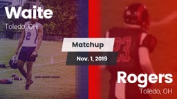 Matchup: Waite vs. Rogers  2019