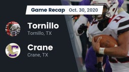 Recap: Tornillo  vs. Crane  2020
