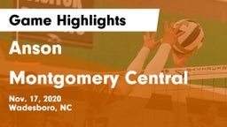 Anson  vs Montgomery Central  Game Highlights - Nov. 17, 2020
