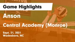 Anson  vs Central Academy (Monroe) Game Highlights - Sept. 21, 2021