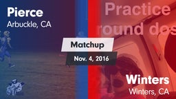 Matchup: Pierce vs. Winters  2016