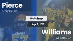 Matchup: Pierce vs. Williams  2017