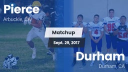 Matchup: Pierce vs. Durham  2017