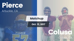 Matchup: Pierce vs. Colusa  2017