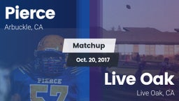 Matchup: Pierce vs. Live Oak  2017