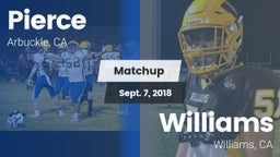 Matchup: Pierce vs. Williams  2018