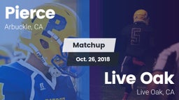 Matchup: Pierce vs. Live Oak  2018