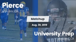 Matchup: Pierce vs. University Prep  2019