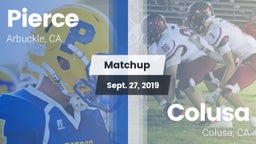 Matchup: Pierce vs. Colusa  2019