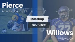 Matchup: Pierce vs. Willows  2019