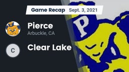 Recap: Pierce  vs. Clear Lake  2021