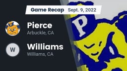 Recap: Pierce  vs. Williams  2022
