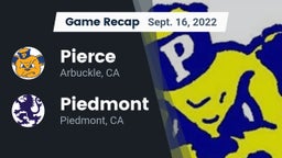 Recap: Pierce  vs. Piedmont  2022