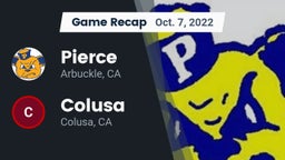 Recap: Pierce  vs. Colusa  2022