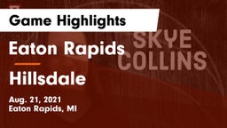 Eaton Rapids  vs Hillsdale Game Highlights - Aug. 21, 2021