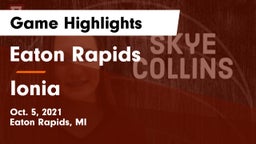 Eaton Rapids  vs Ionia  Game Highlights - Oct. 5, 2021