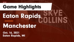 Eaton Rapids  vs Manchester Game Highlights - Oct. 16, 2021