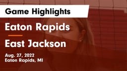 Eaton Rapids  vs East Jackson  Game Highlights - Aug. 27, 2022