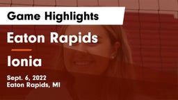 Eaton Rapids  vs Ionia  Game Highlights - Sept. 6, 2022