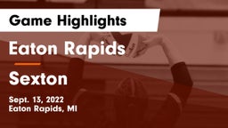Eaton Rapids  vs Sexton Game Highlights - Sept. 13, 2022