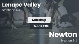 Matchup: Lenape Valley vs. Newton  2016