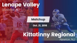 Matchup: Lenape Valley vs. Kittatinny Regional  2016