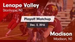 Matchup: Lenape Valley vs. Madison  2016