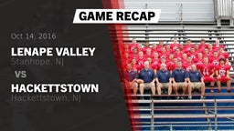 Recap: Lenape Valley  vs. Hackettstown  2016