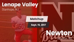 Matchup: Lenape Valley vs. Newton  2017