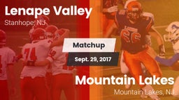 Matchup: Lenape Valley vs. Mountain Lakes  2017
