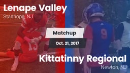 Matchup: Lenape Valley vs. Kittatinny Regional  2017