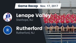 Recap: Lenape Valley  vs. Rutherford  2017