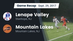 Recap: Lenape Valley  vs. Mountain Lakes  2017