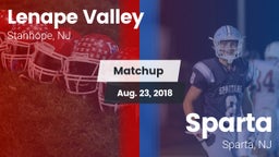 Matchup: Lenape Valley vs. Sparta  2018
